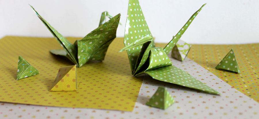 mobile en origami