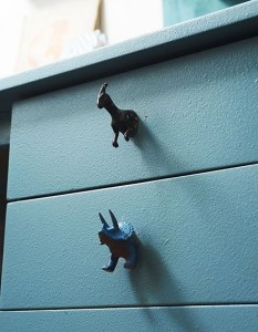 poignée de tiroir animaux en plastique
