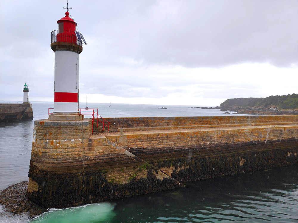 Port et phare de groix