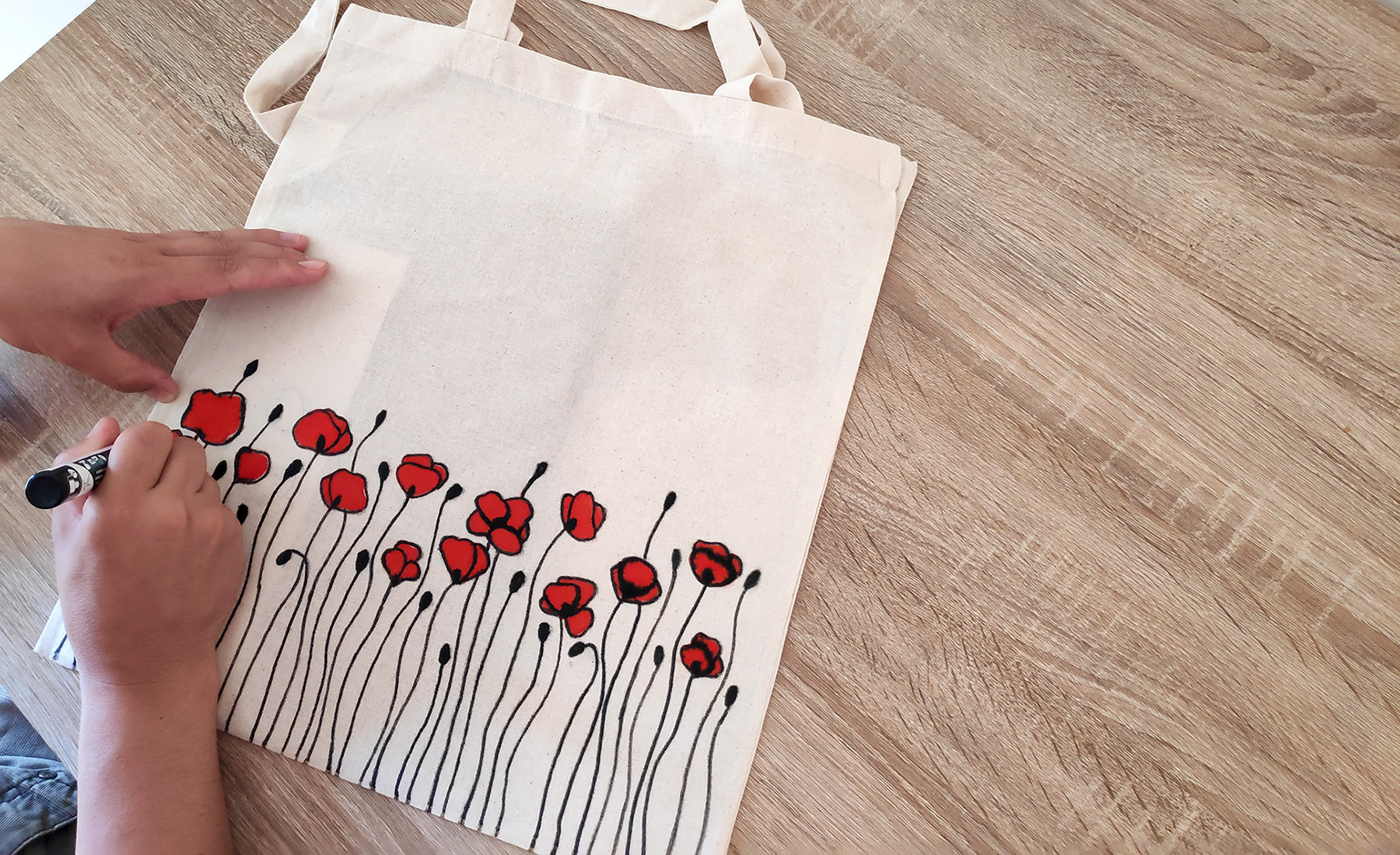 Un tote bag personnalisé pour cet été Mademoiselle Je Sais Tout